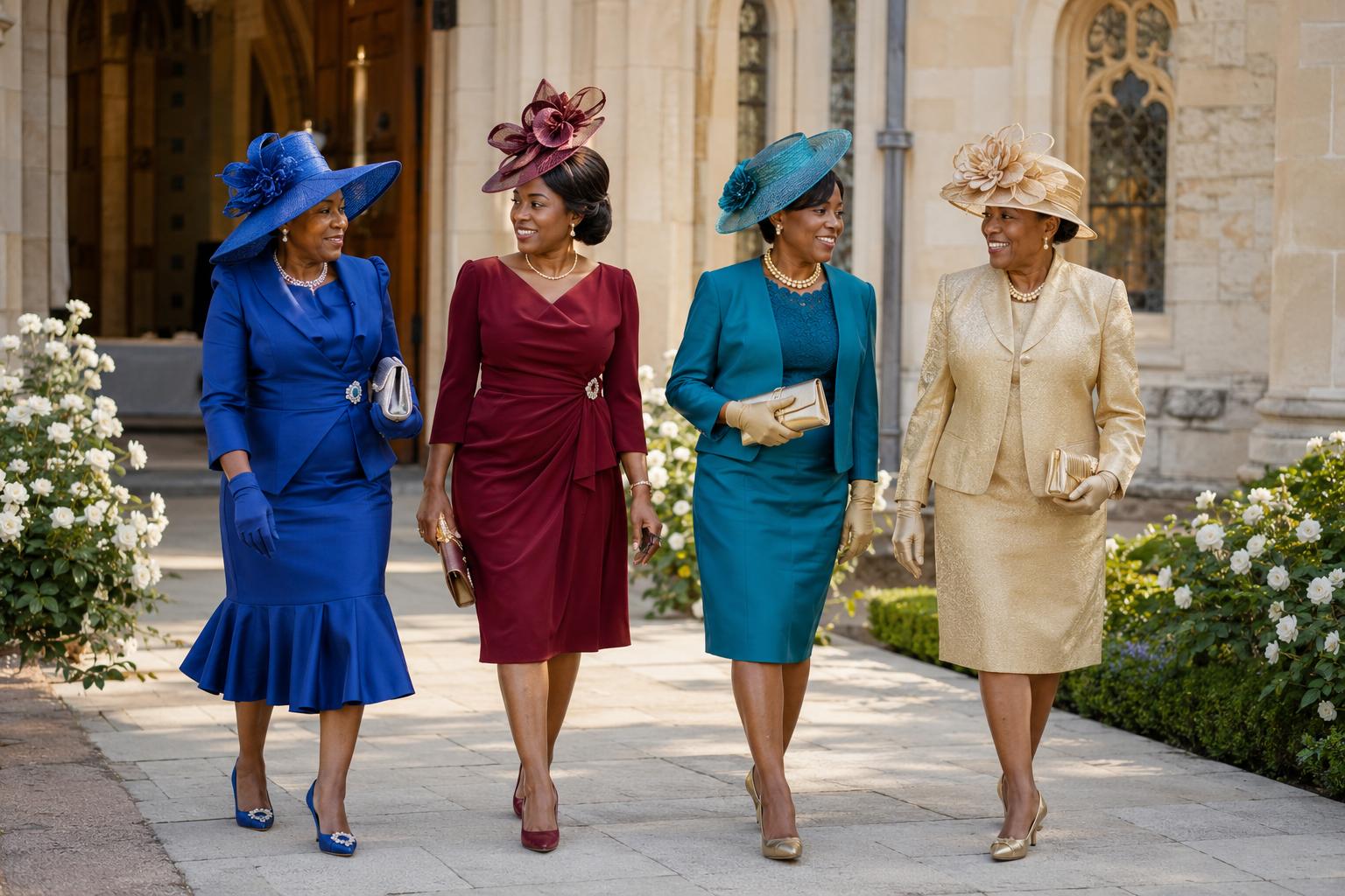 Tailleurs et chapeaux